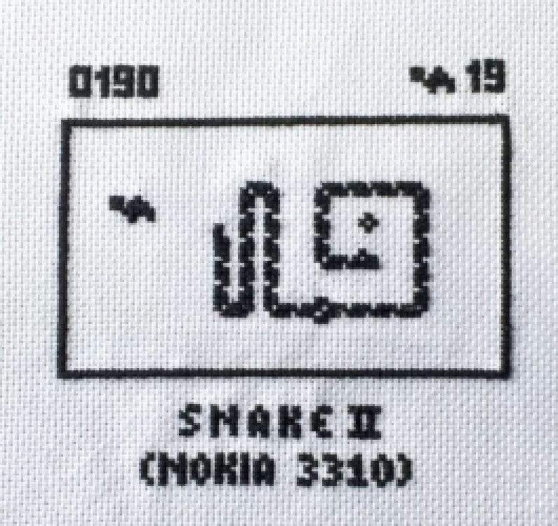 Photo of Snake 2! cross stitch pattern