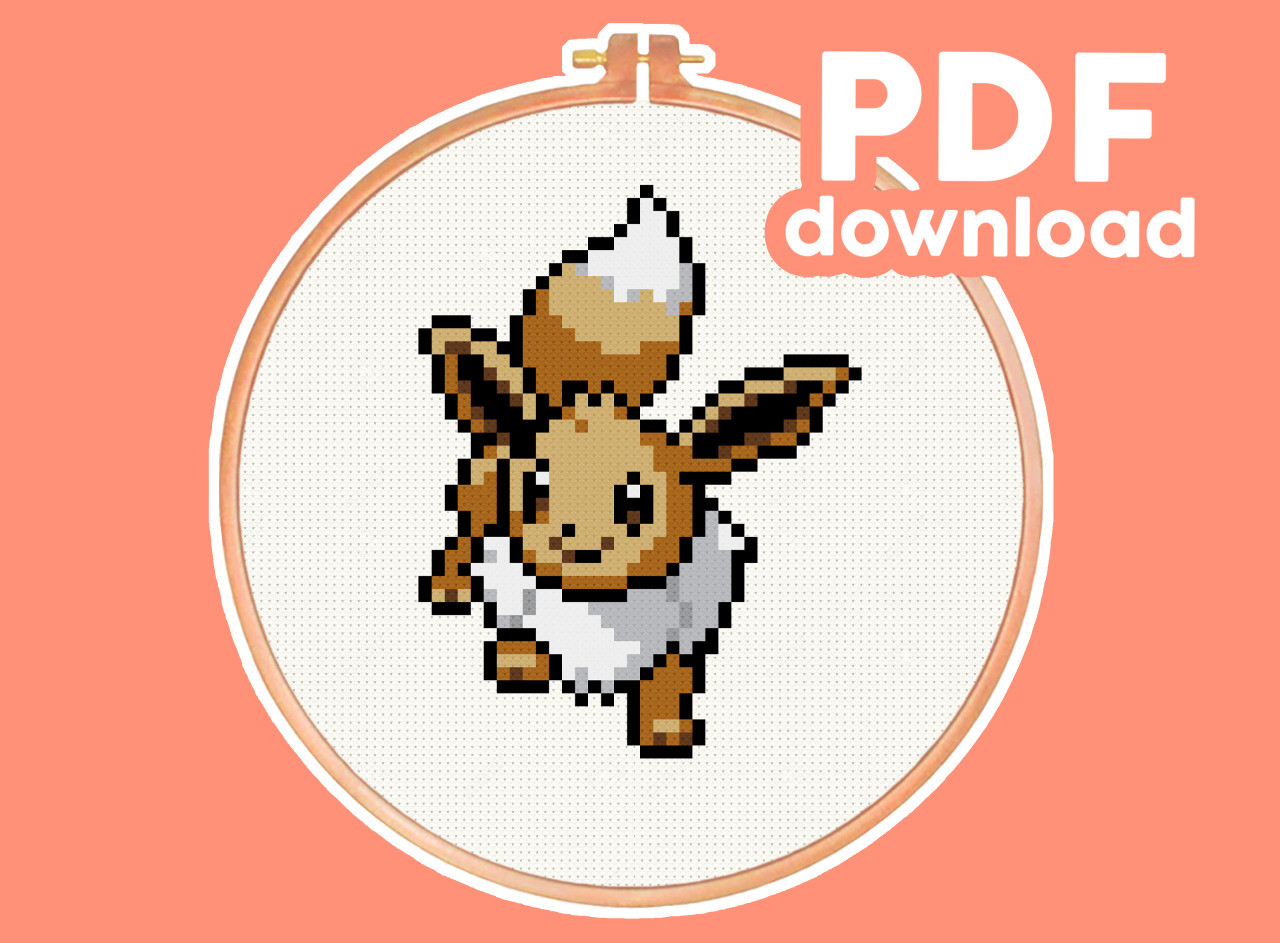  Image of Eevee by Stitched Cat