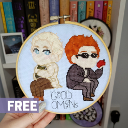  Image of Good Omens Chibi by MonsterousDesigns