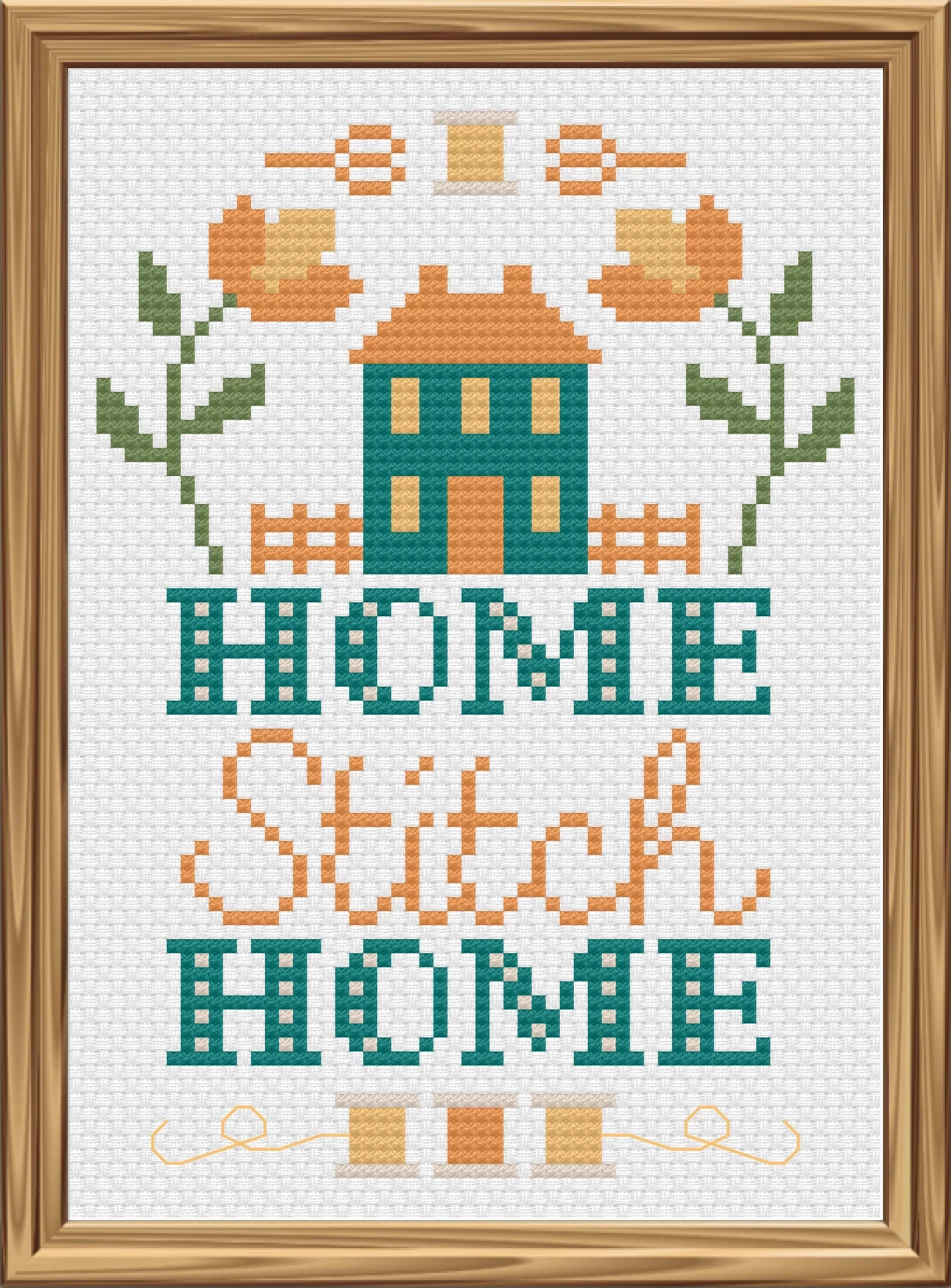  Image of Home Stitch Home by TinyModernist