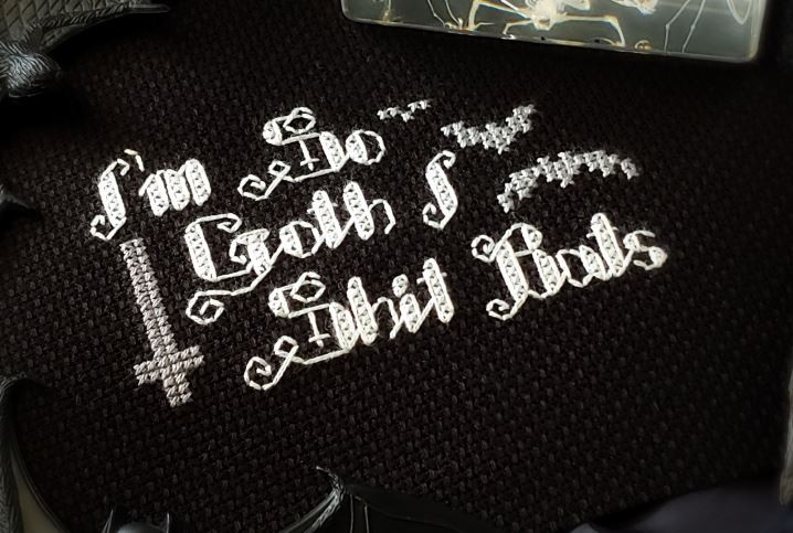  Image of I'm So Goth by WitchyStitcher