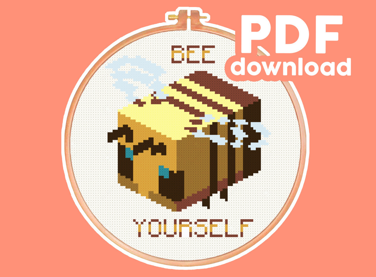  Image of Minecraft Bee by Stitched Cat