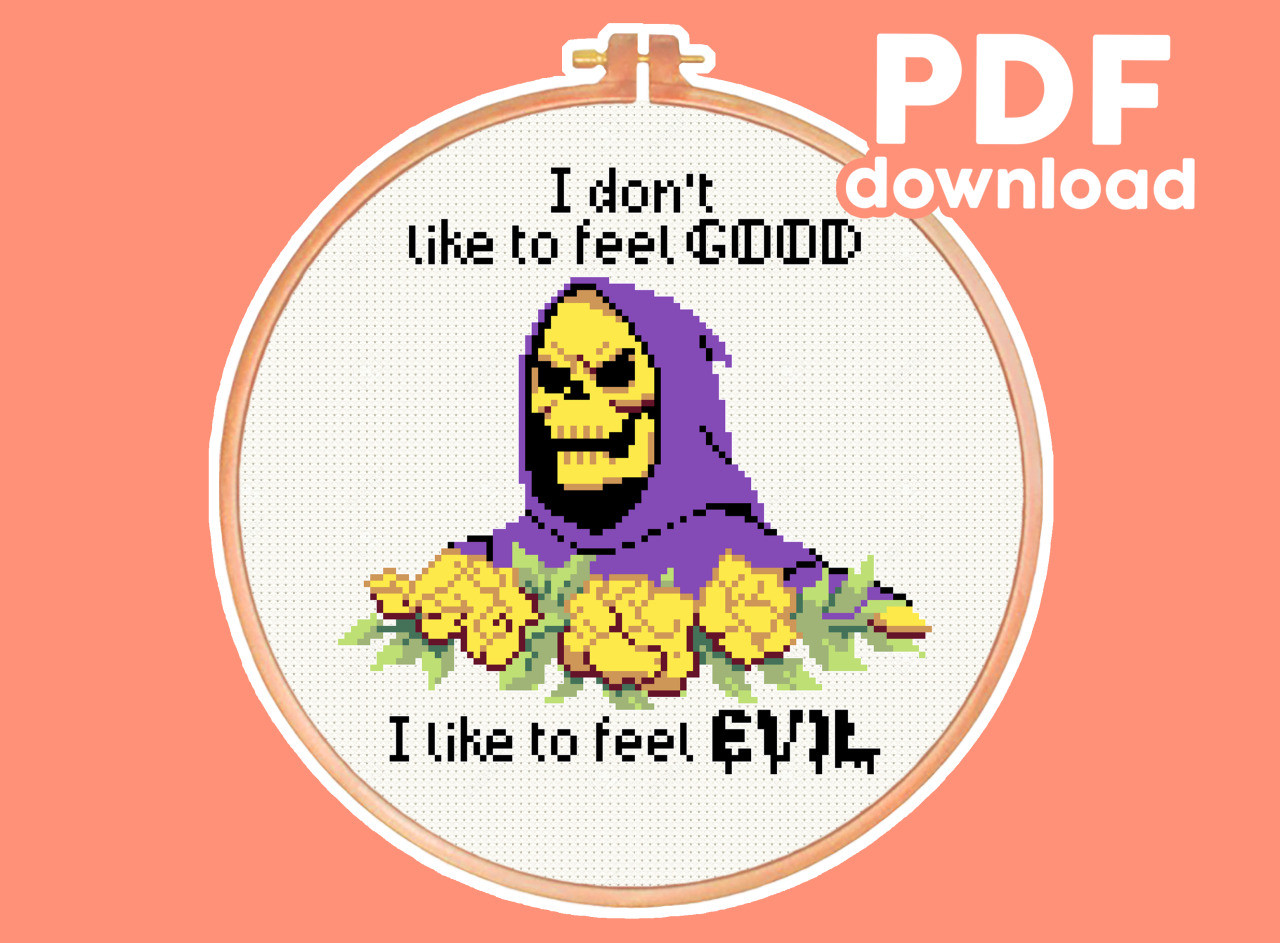  Image of Skeletor by Stitched Cat