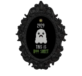  Image of This is Boo Sheet by WitchyStitcher
