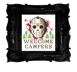  Image of Welcome Campers by WitchyStitcher