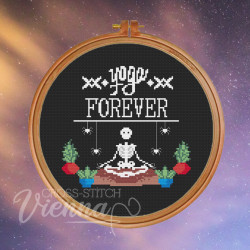  Image of Yoga Forever by Cross Stitch Vienna